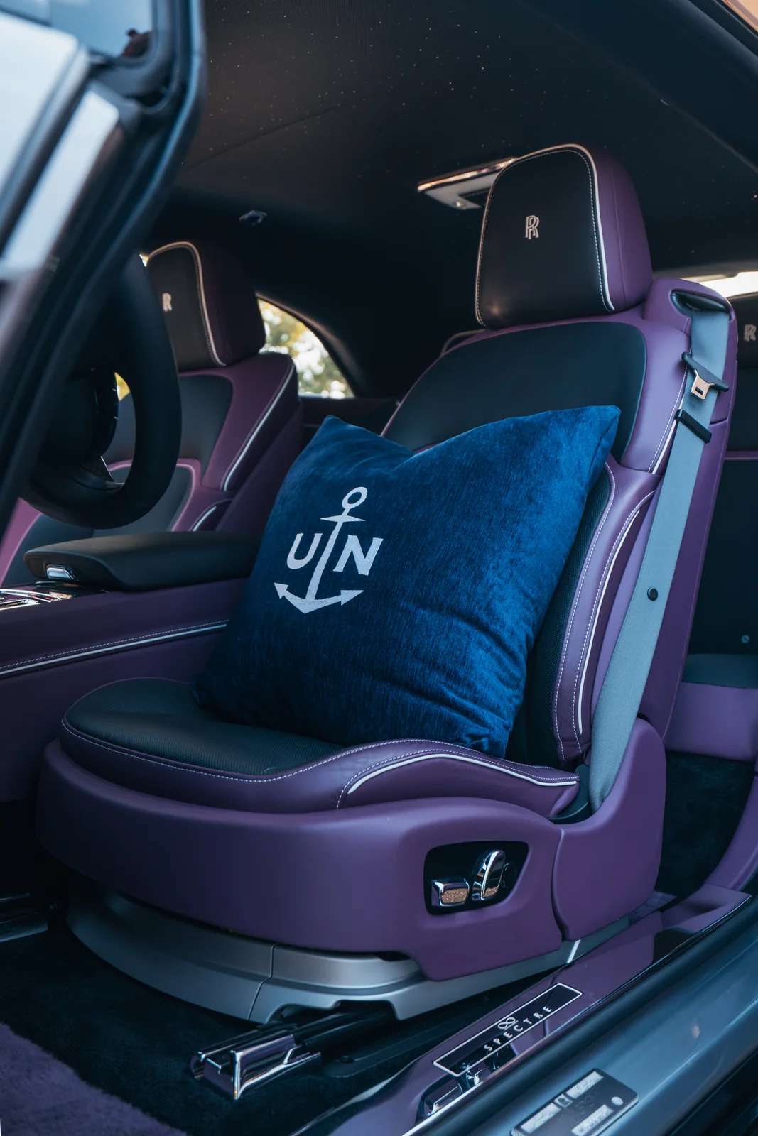 Purple and Navy, Rolls-Royce Los Gatos × Steven Silver