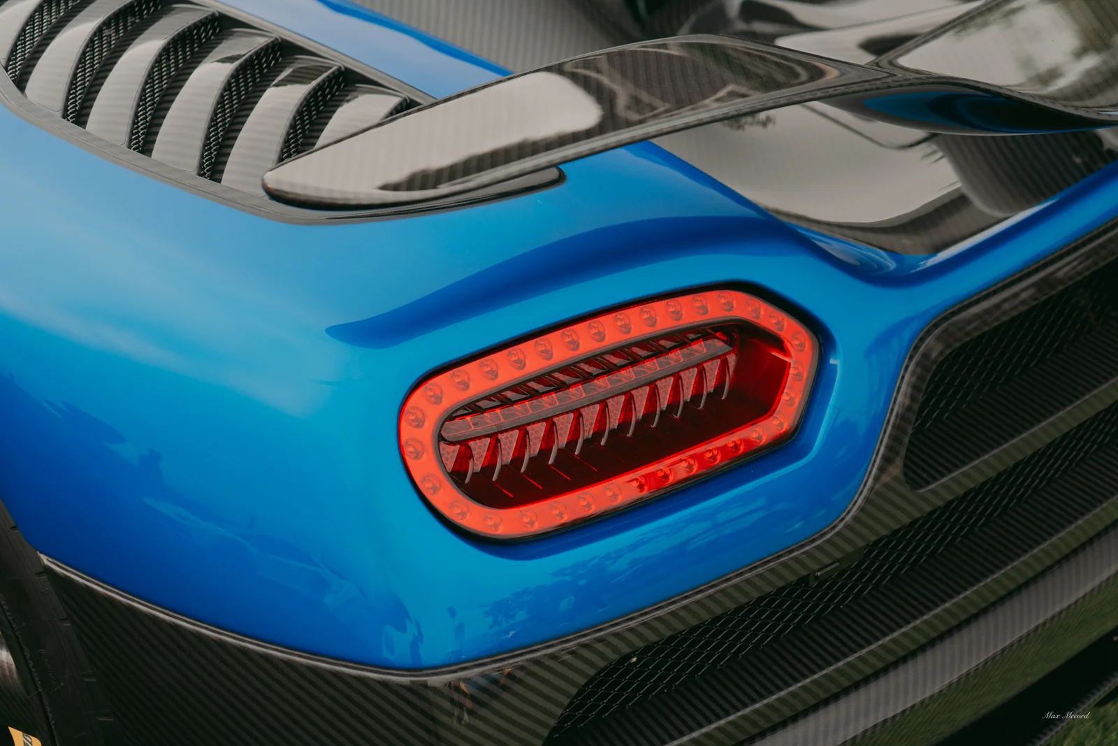 Agera Tail Light, The Exotics Network: Road to Car Week