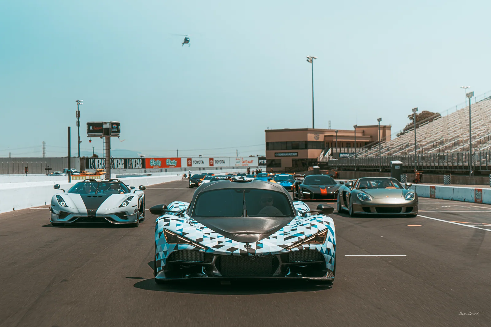 Grid Formation, The Exotics Network at Sonoma Raceway