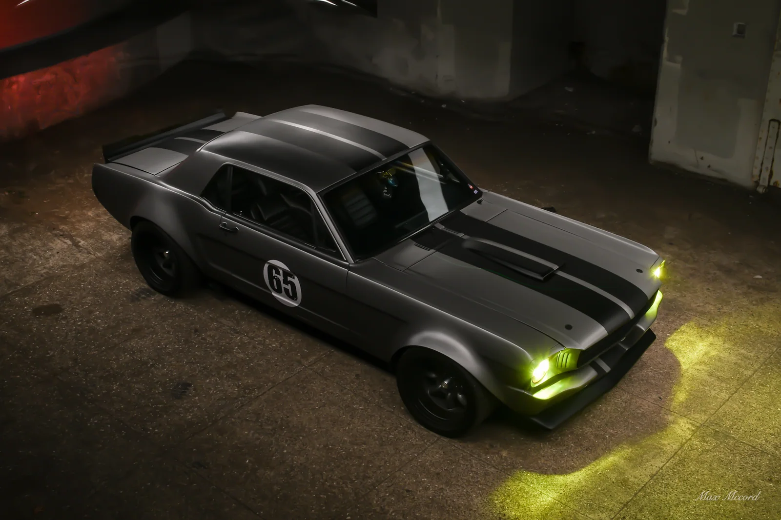 Garage Glow, 1965 Ford Mustang