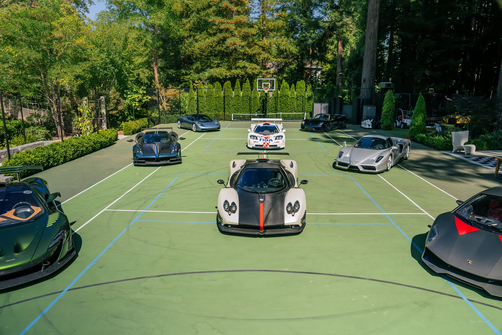 Center Court, A private collection