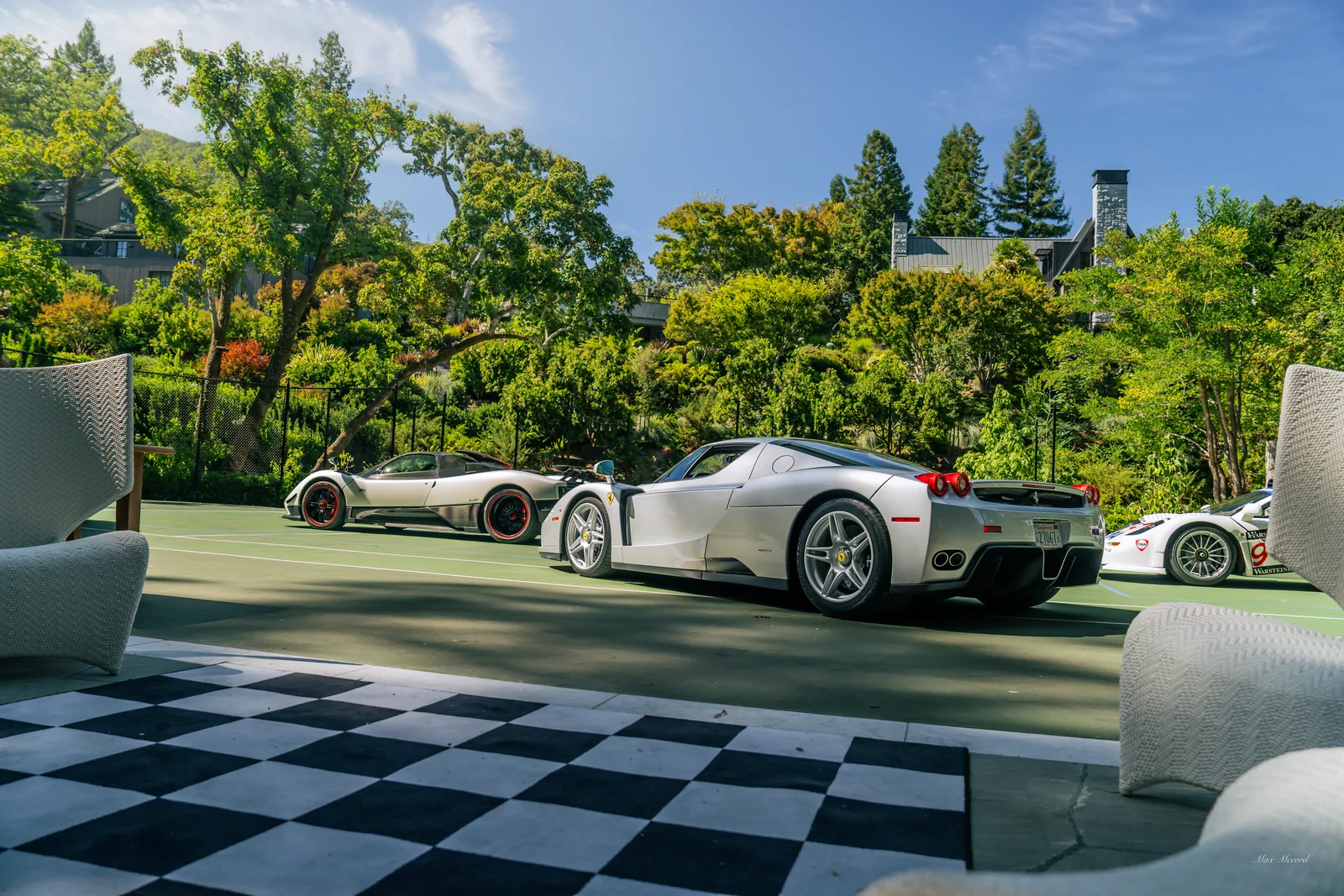 Checkered Lounge, A private collection