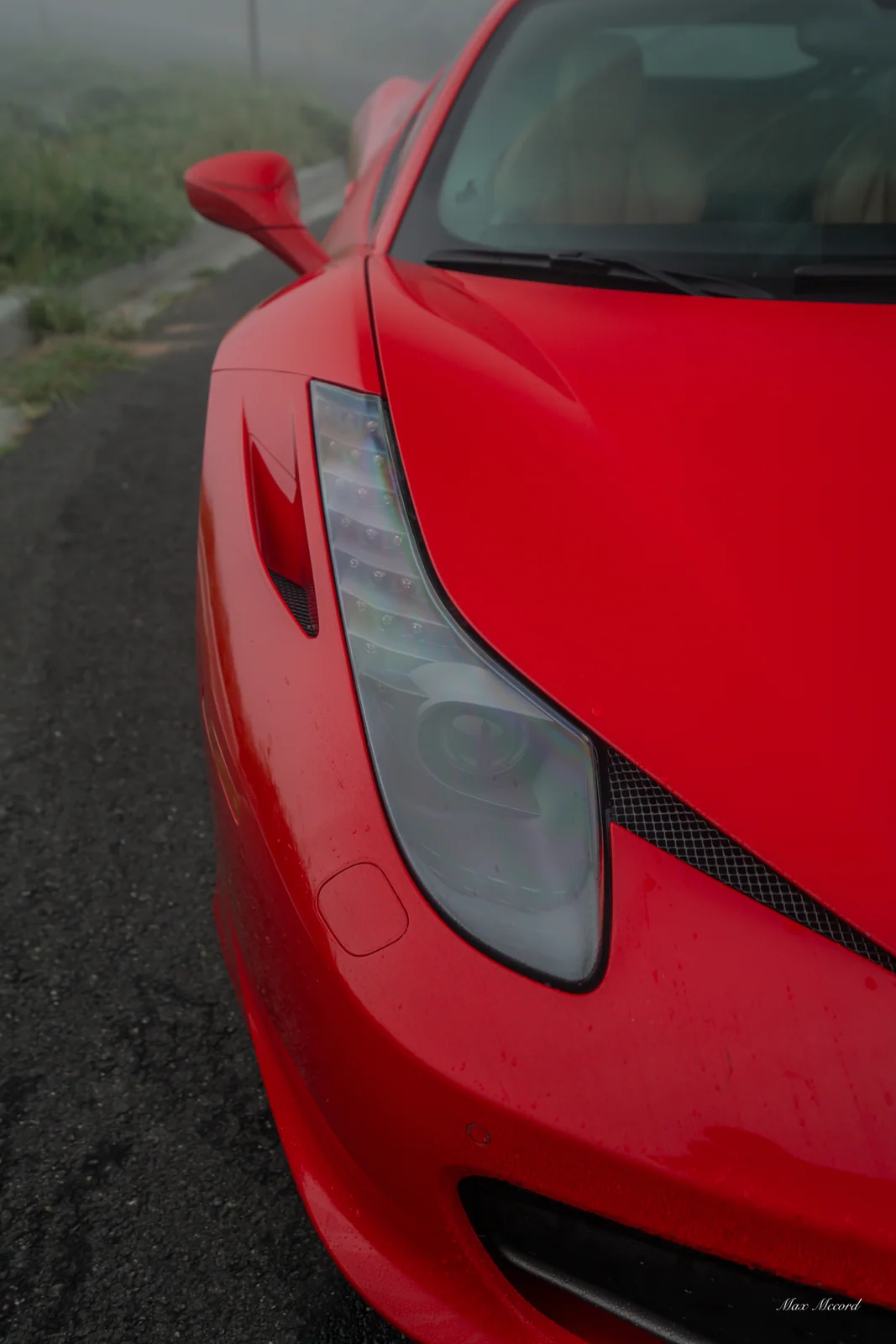 Headlight Sweep, Ferrari 458