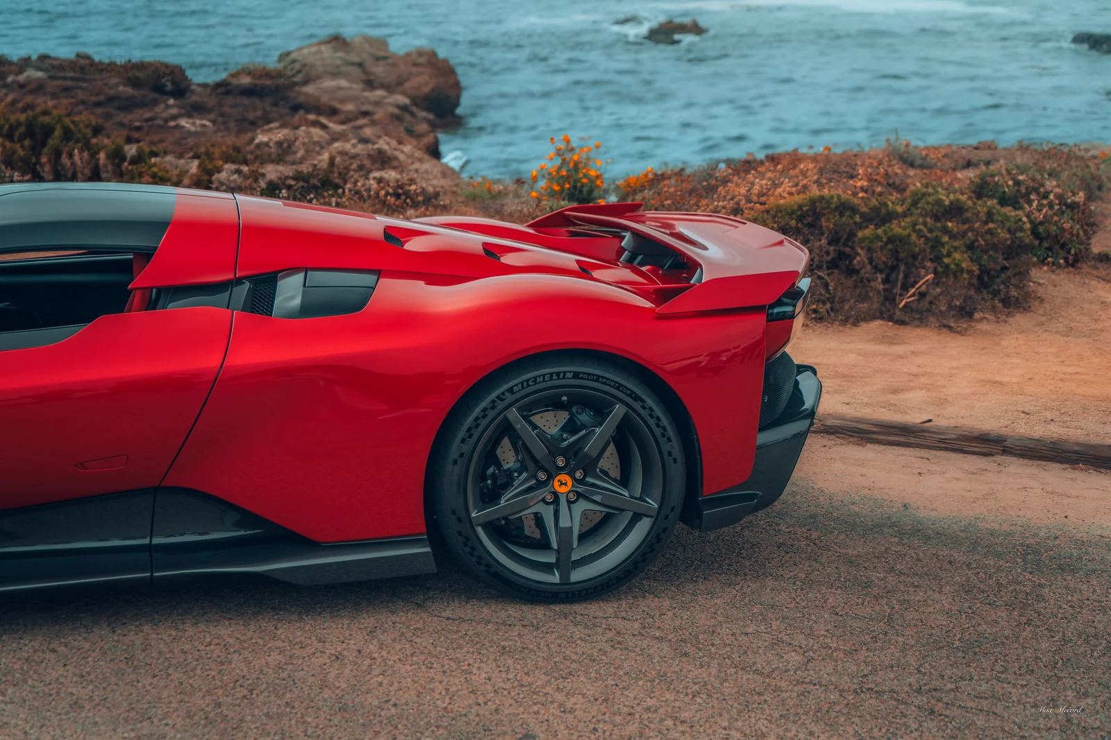 Rear Haunch, Wide, Ferrari F80