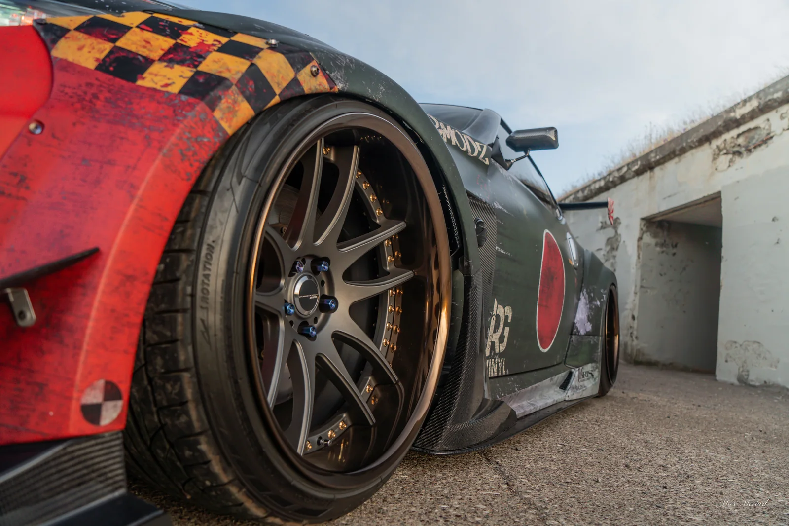 Wheel in the Battery, Fighter Nissan 370Z