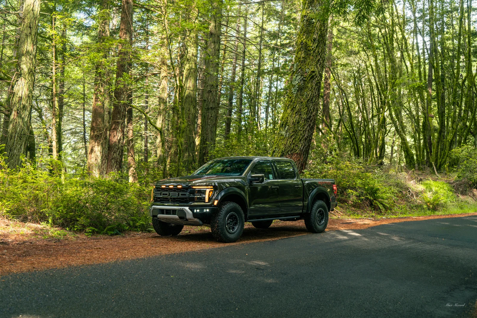 Pulled Over in the Pines, Ford Raptor