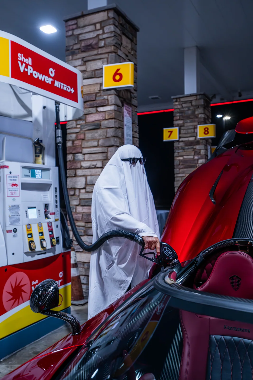 Ghost at the Pump, Koenigsegg Regera