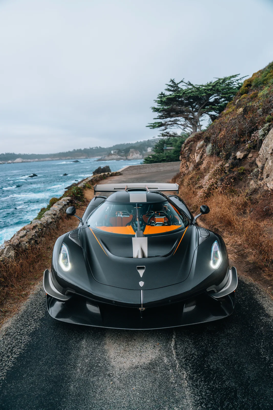 Cliffside Portrait, Koenigsegg Sadair’s Spear and Jesko