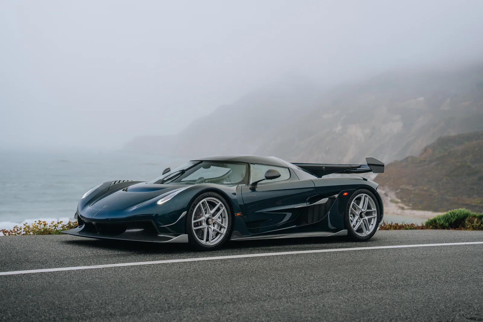 Fog Over Garrapata, Koenigsegg Sadair’s Spear and Jesko