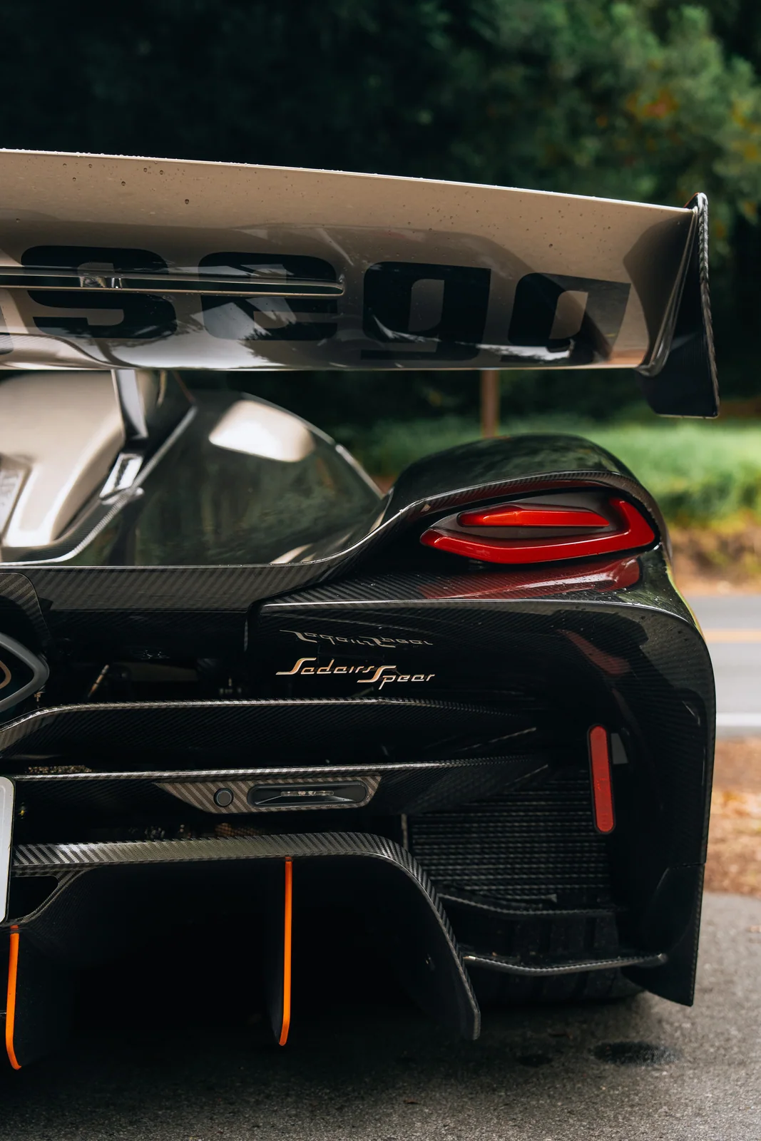 Rear Wing Study, Koenigsegg Sadair’s Spear and Jesko
