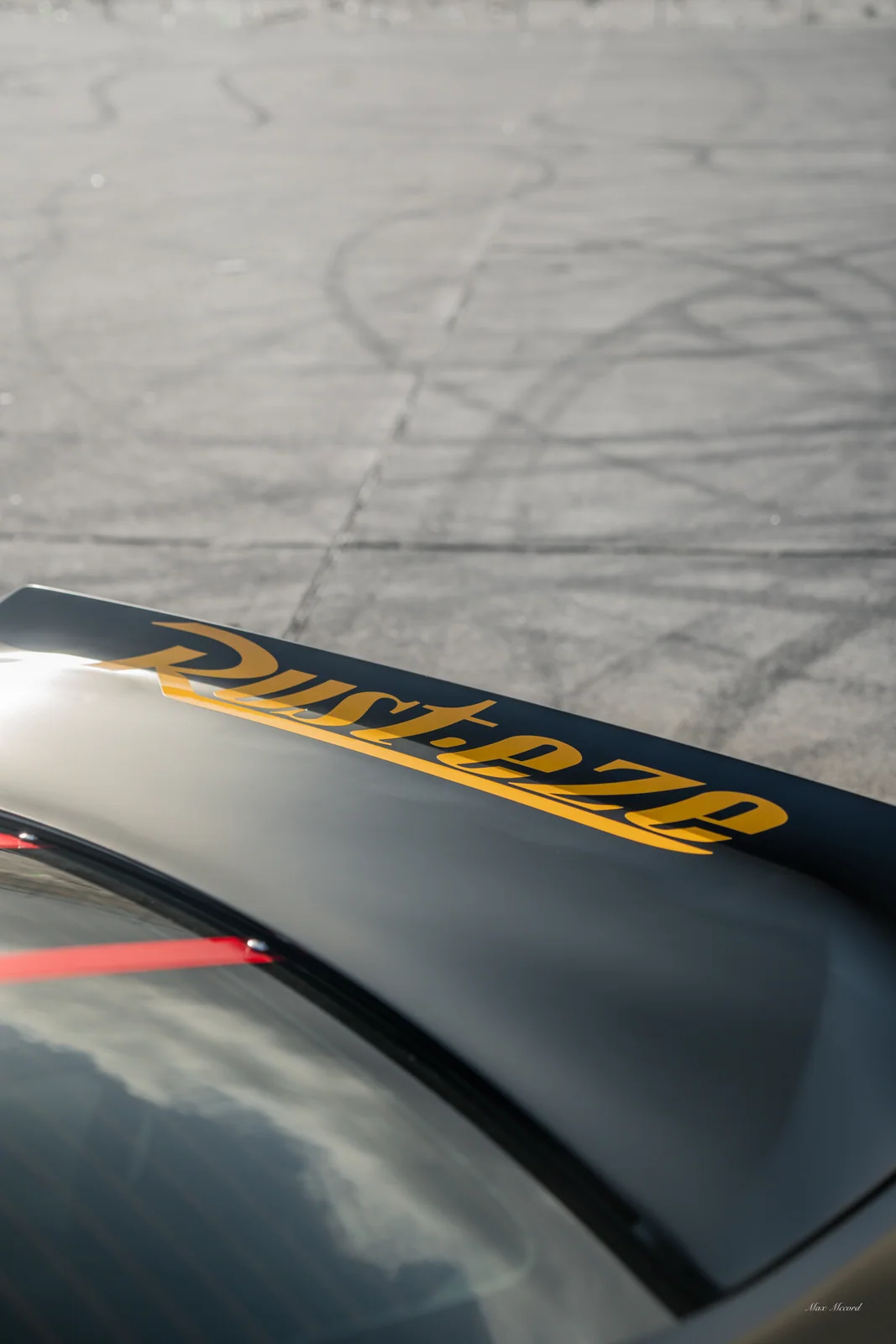 Spoiler Script Close, Lightning McQueen BRZ