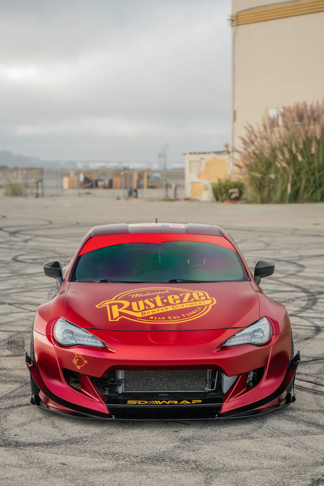 Grille Head-On, Lightning McQueen BRZ
