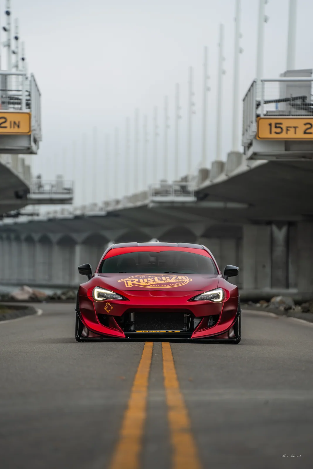 Yellow Lines, Lightning McQueen BRZ