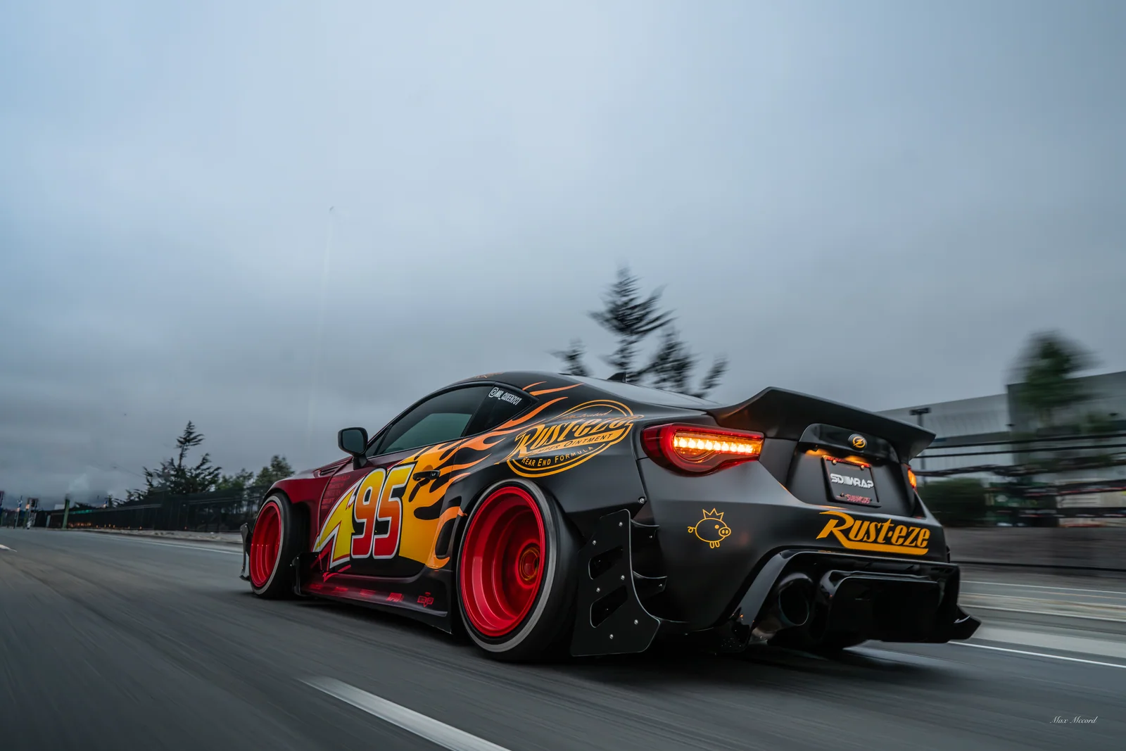 Taillight Run, Lightning McQueen BRZ