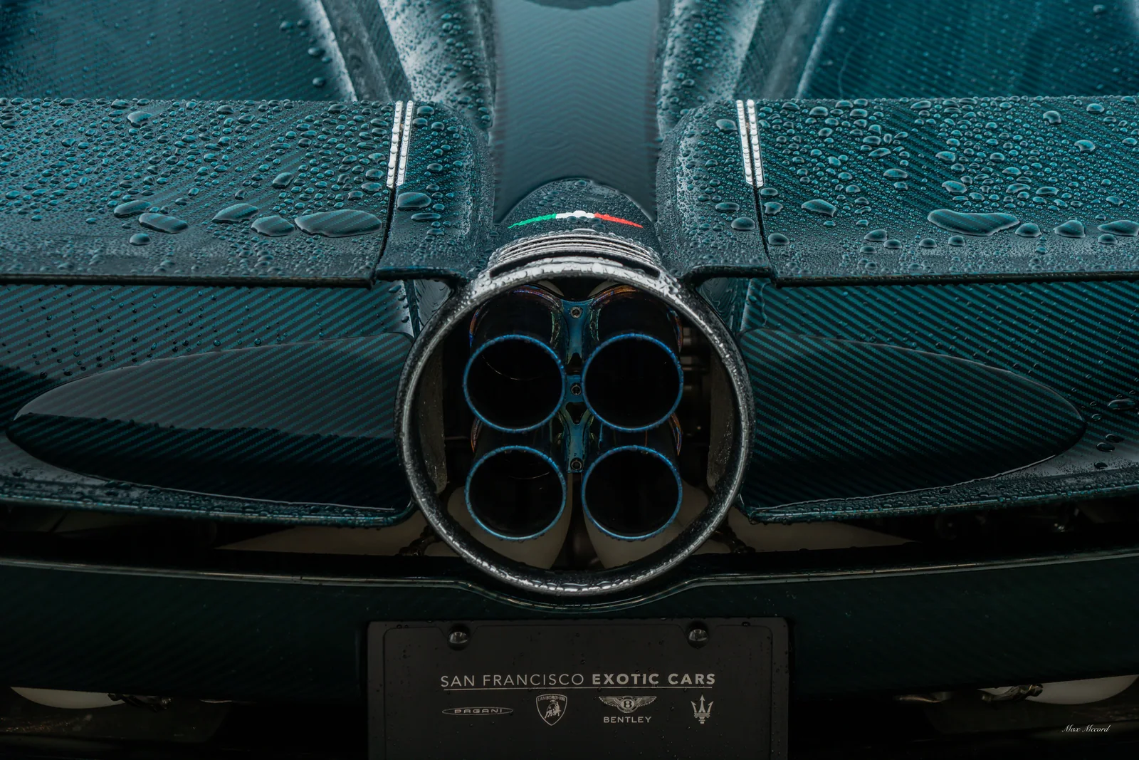 Rain-Beaded Exhaust, Pagani Utopia unveiling