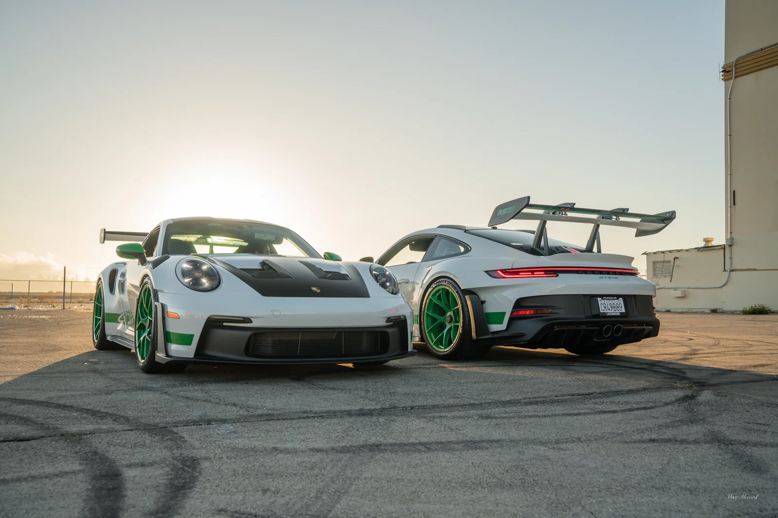 Nose to Tail, Porsche 911 GT3 RS pair