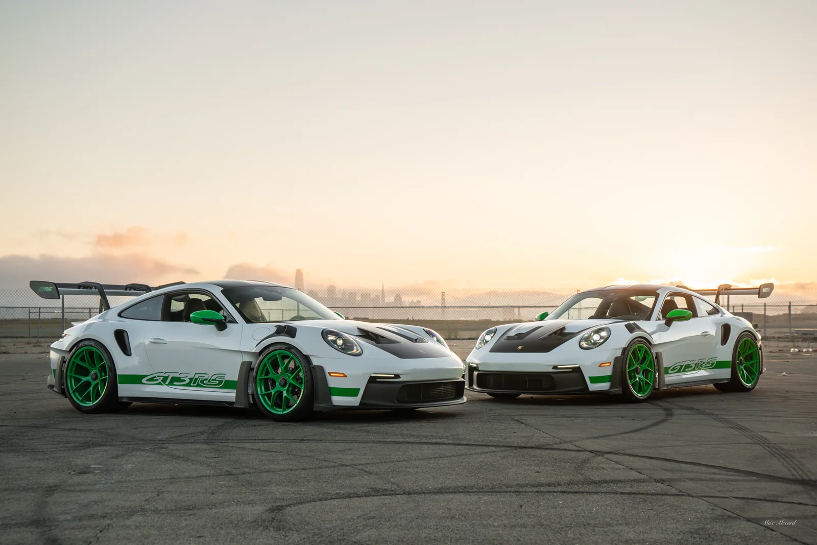 Green Machines, Porsche 911 GT3 RS pair
