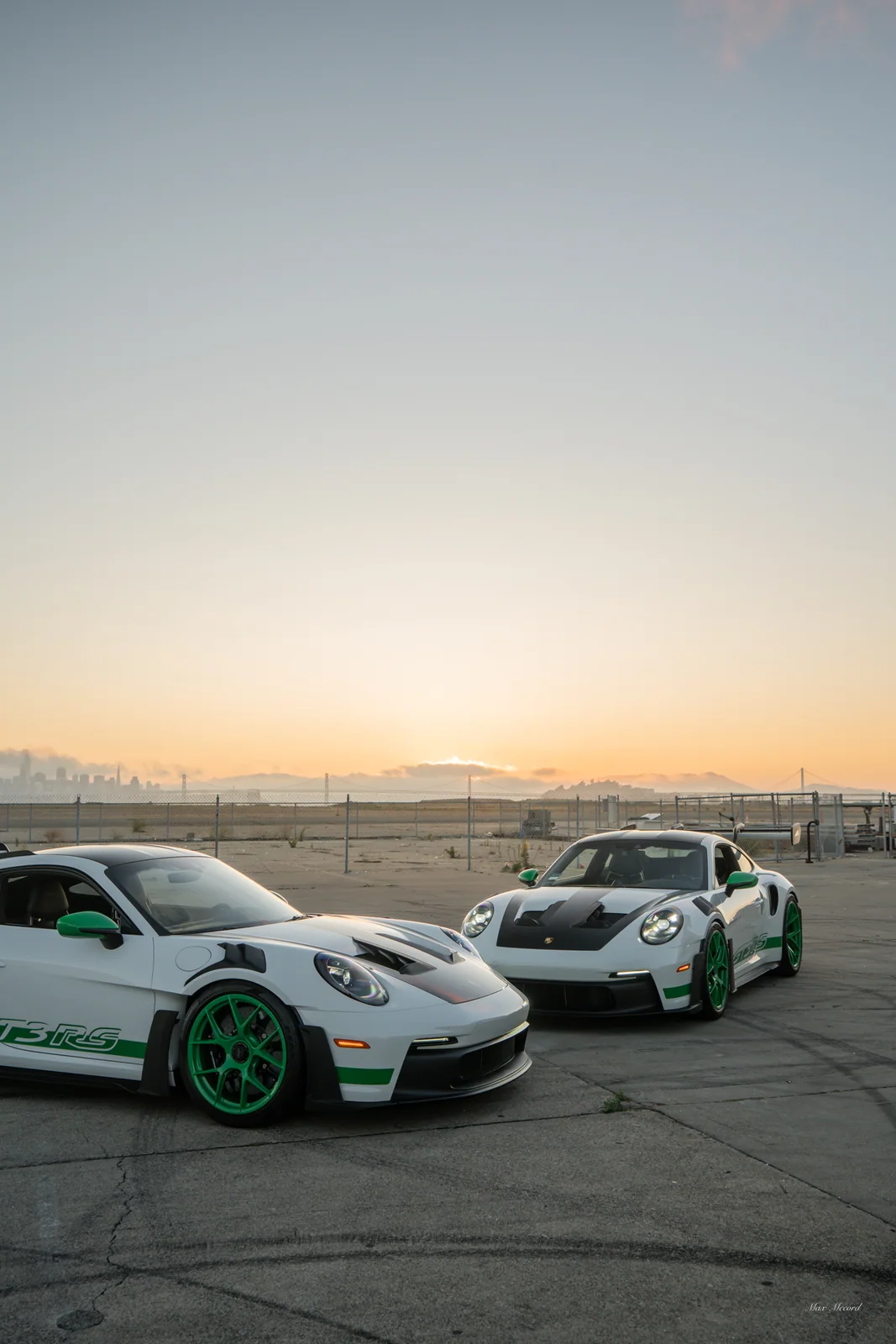 Pair at Dusk, Porsche 911 GT3 RS pair