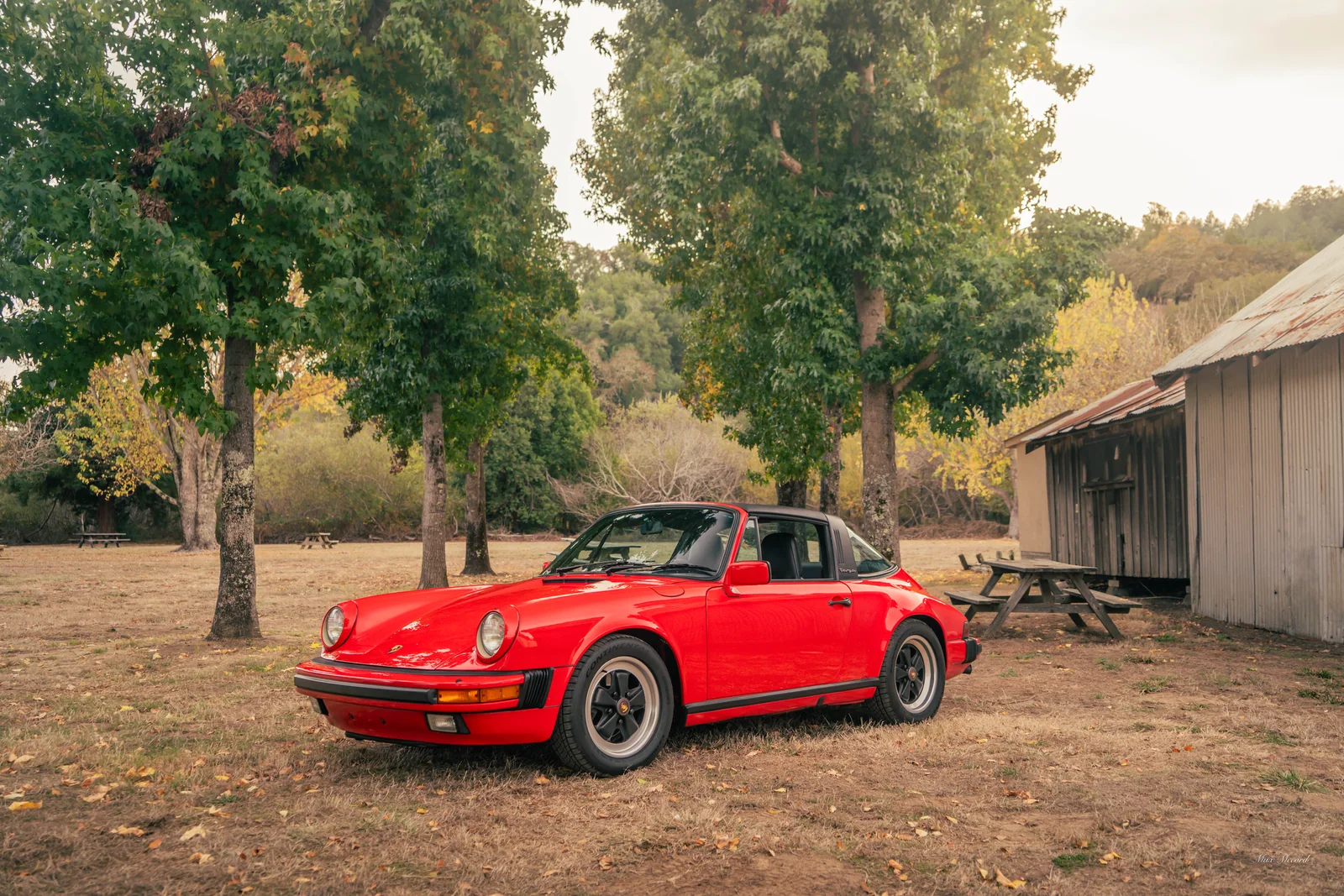 Morning at the Ranch, Porsche 911 Targa