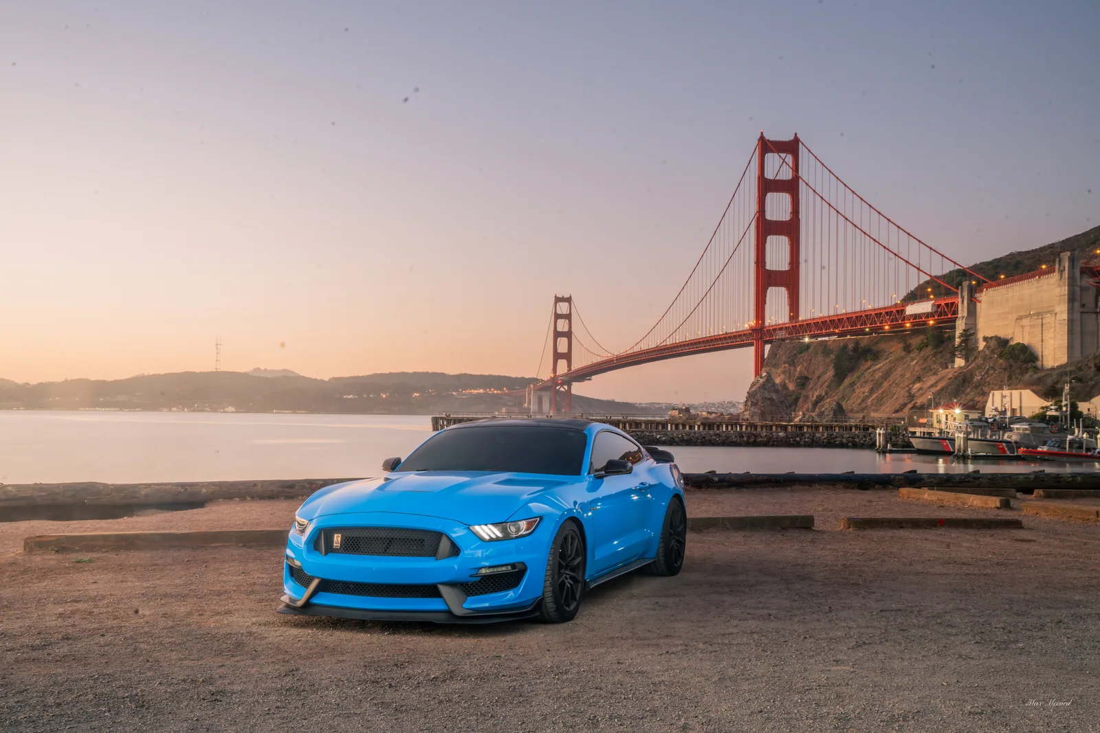 Fort Point Sunrise, Shelby GT350