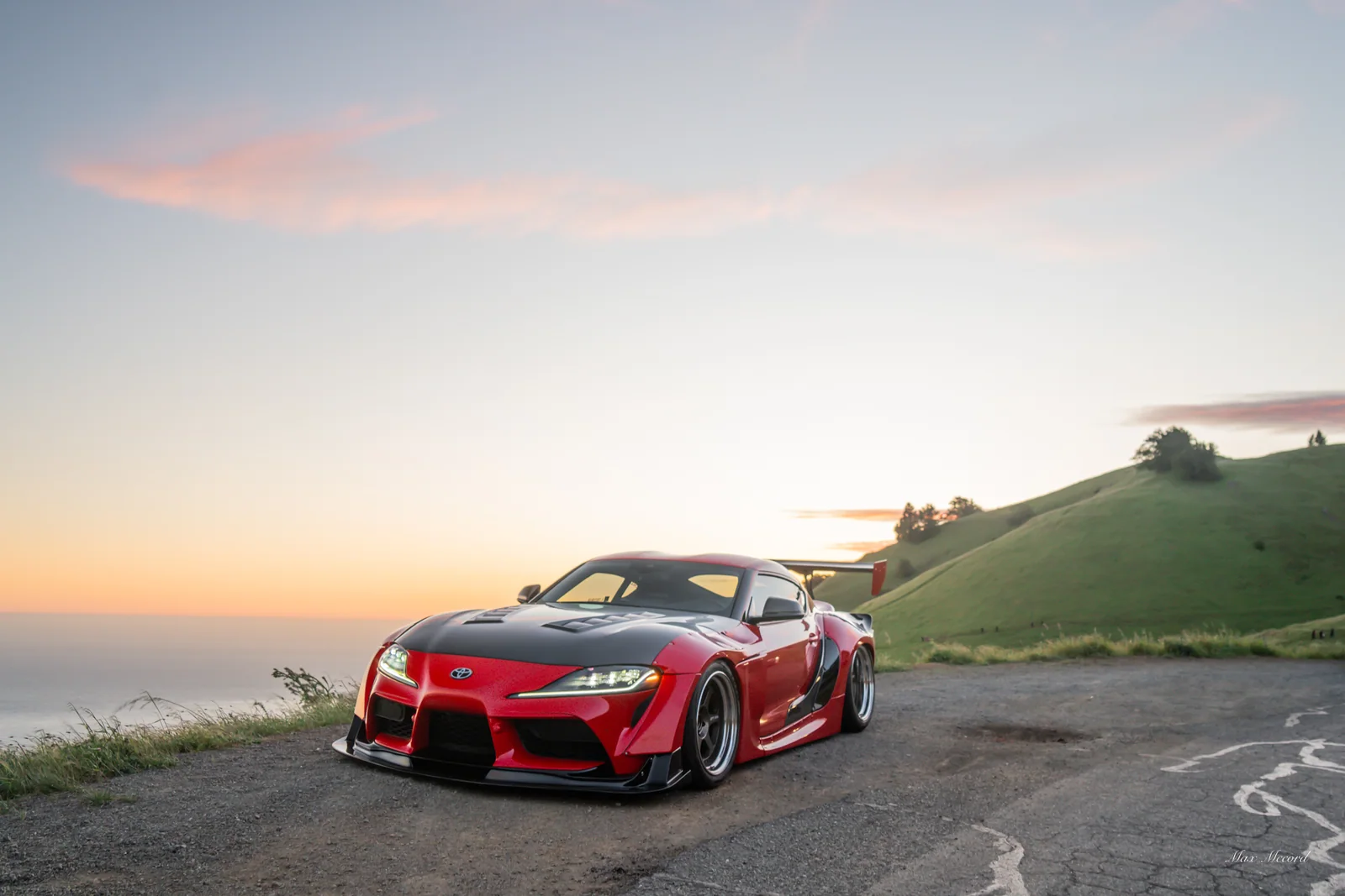 Hilltop Dusk, Widebody Toyota Supra