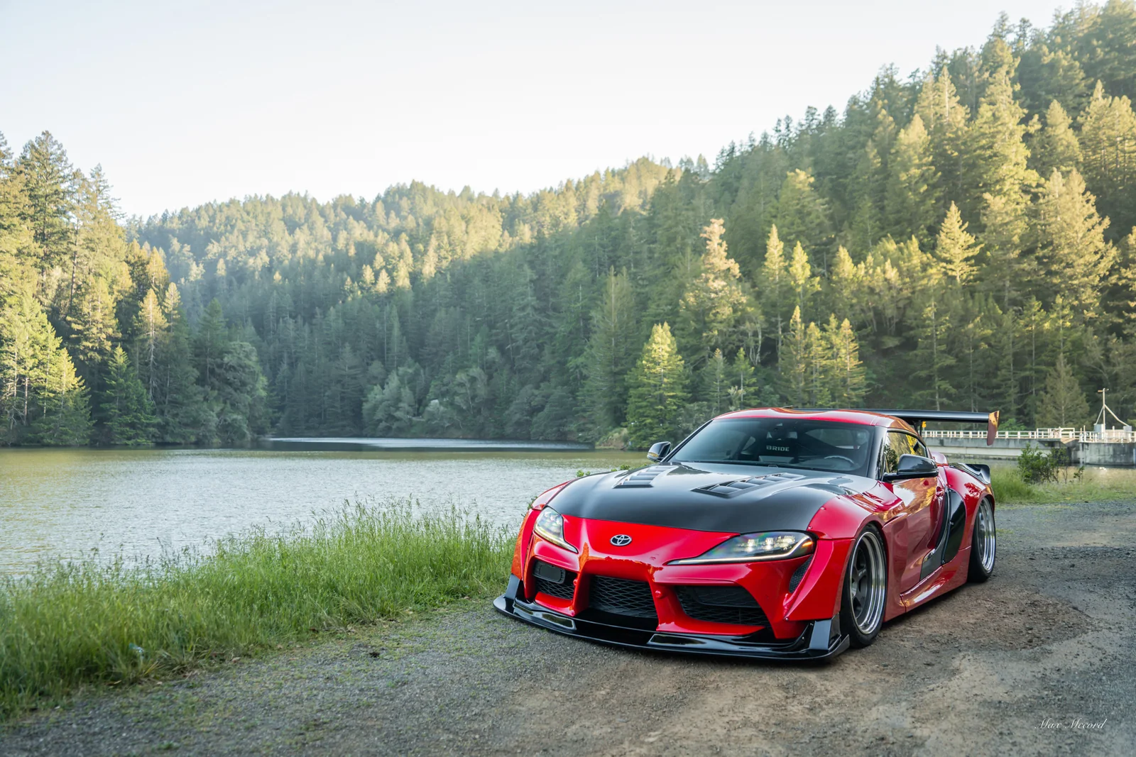 Lake and Pines, Widebody Toyota Supra
