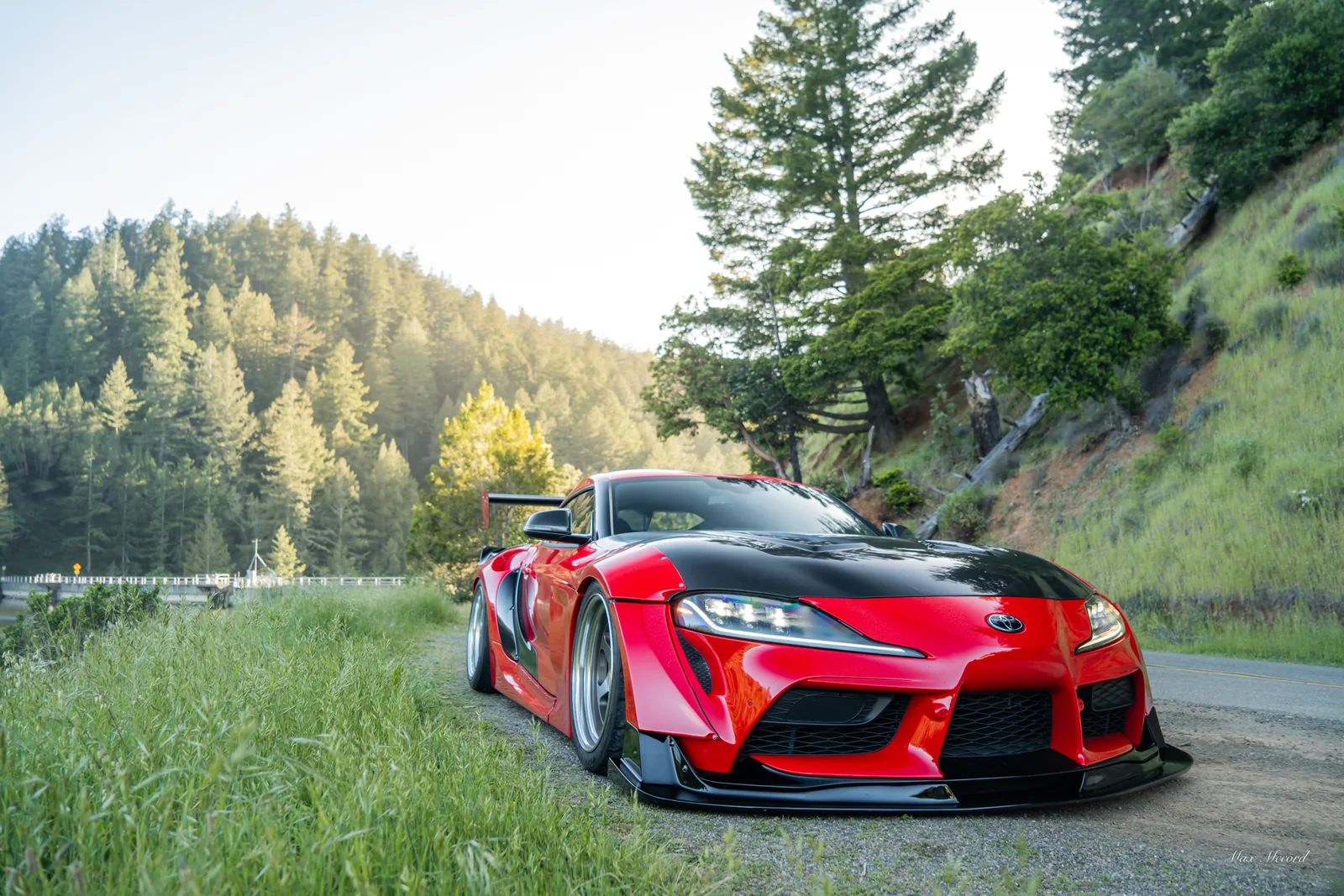Front Splitter, Widebody Toyota Supra