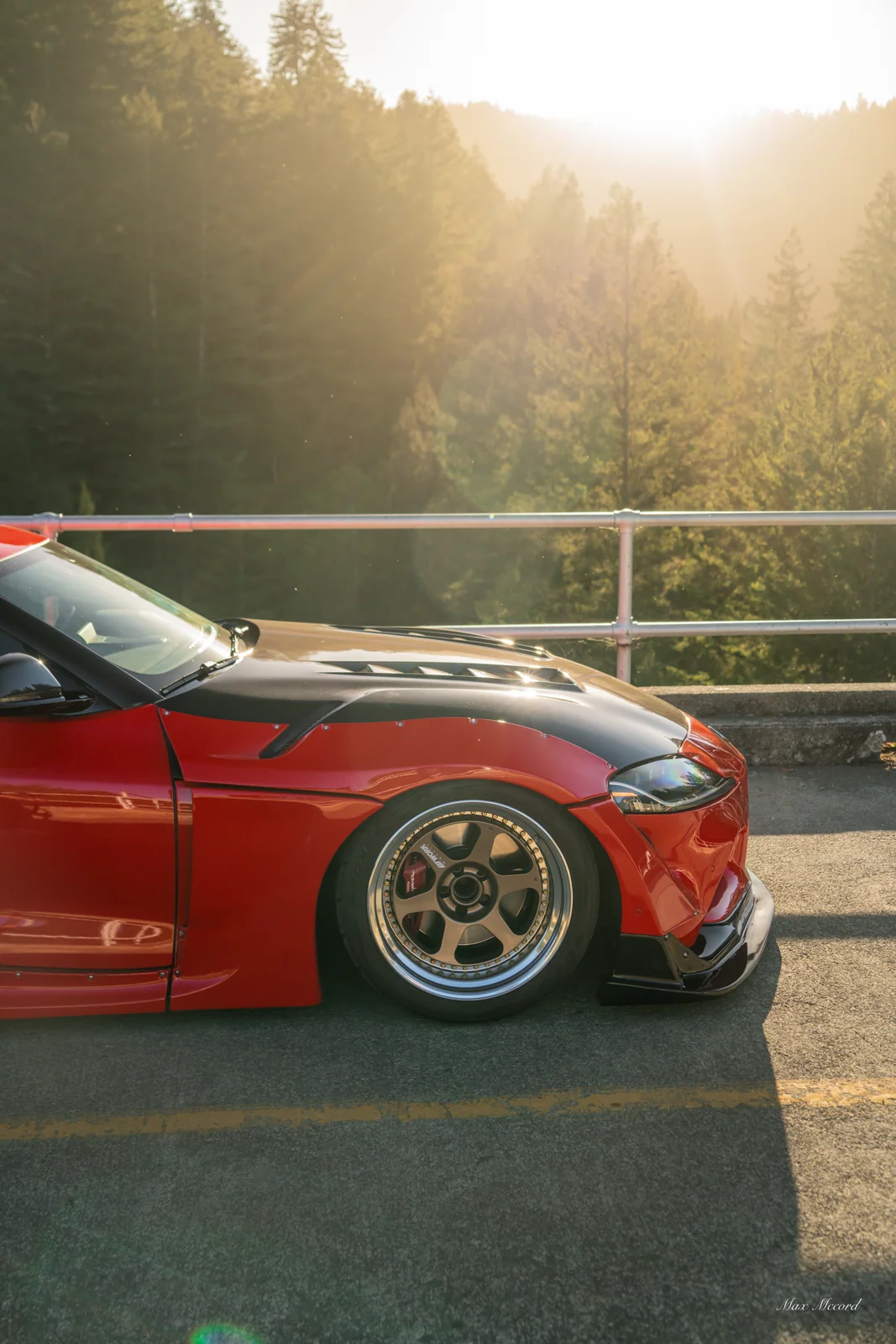 Sun Through the Trees, Widebody Toyota Supra