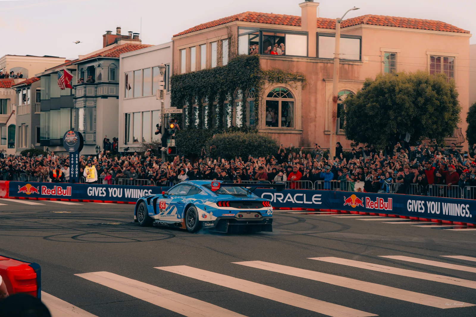 The Mustang Arrives, Red Bull Showrun San Francisco