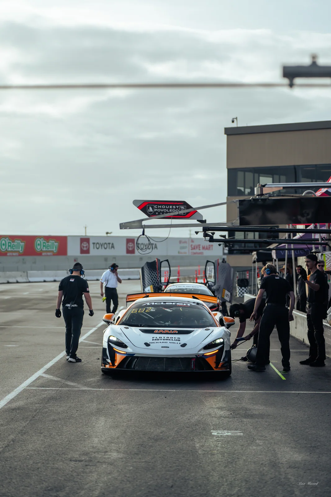 Pit Stop, McLaren Trophy Series