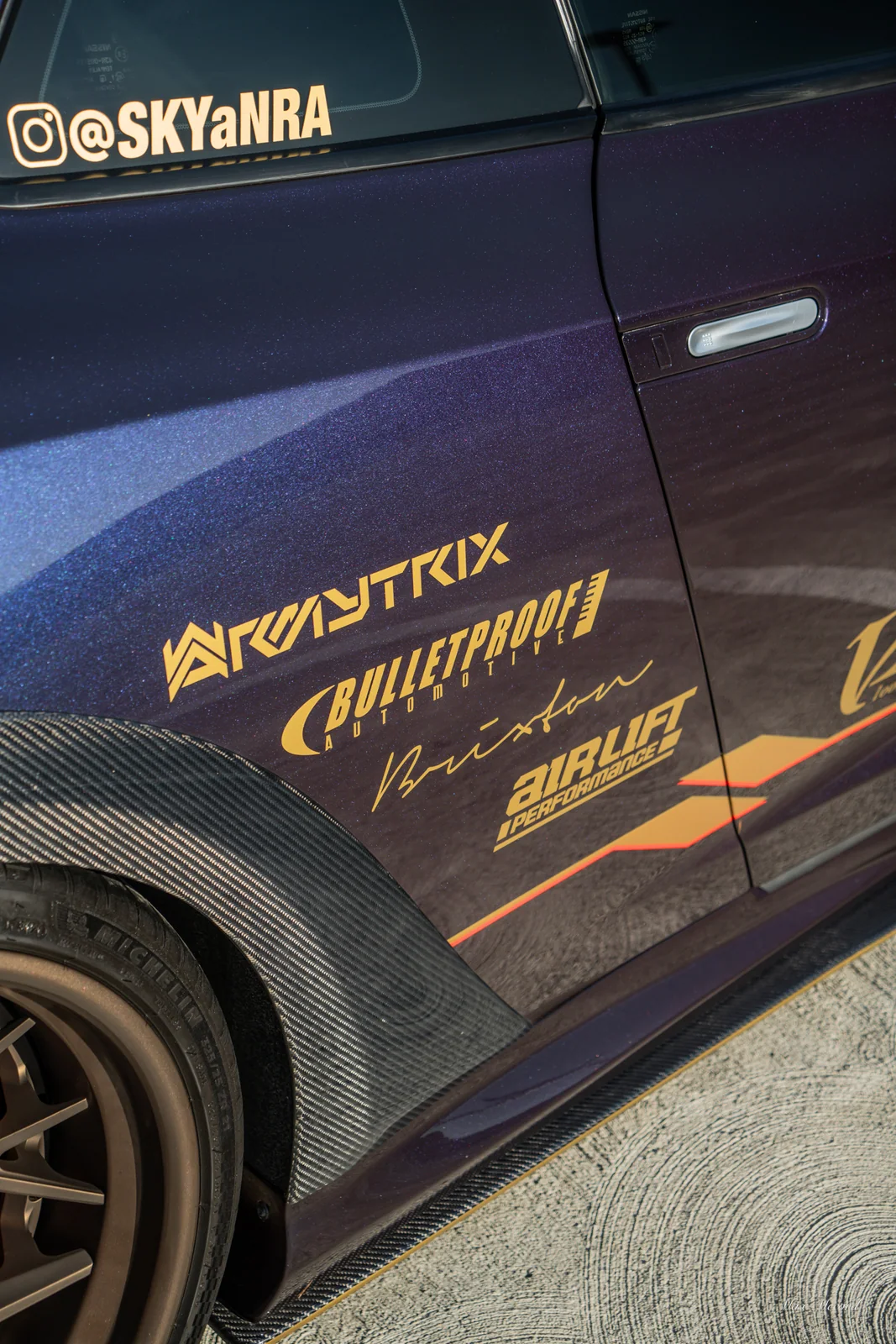 Sponsor Sheet, Varis Nissan GT-R